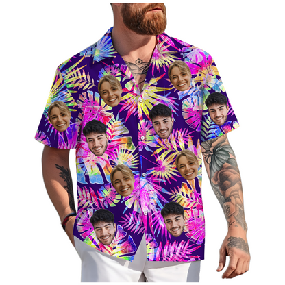 Custom Tropical Shirt for Girlfriend, Cute Vacation Gift Idea