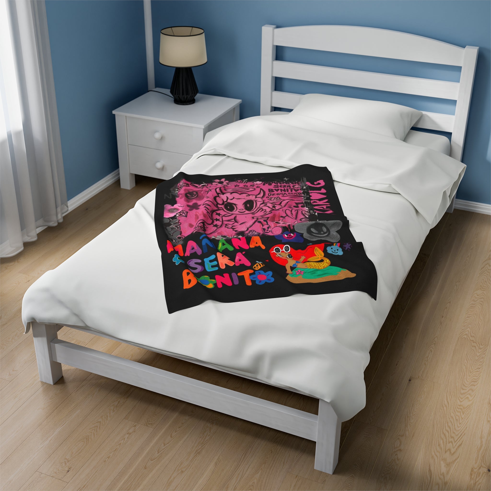 BICHOTA SEASON Velveteen Plush Blanket