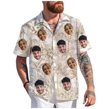 Funny Face Shirt for Boyfriend, Personalized Gift He’ll Love