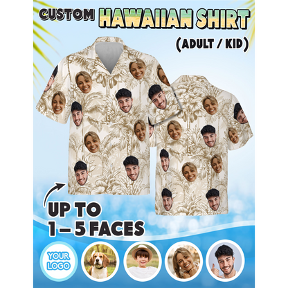 Funny Face Shirt for Boyfriend, Personalized Gift He’ll Love