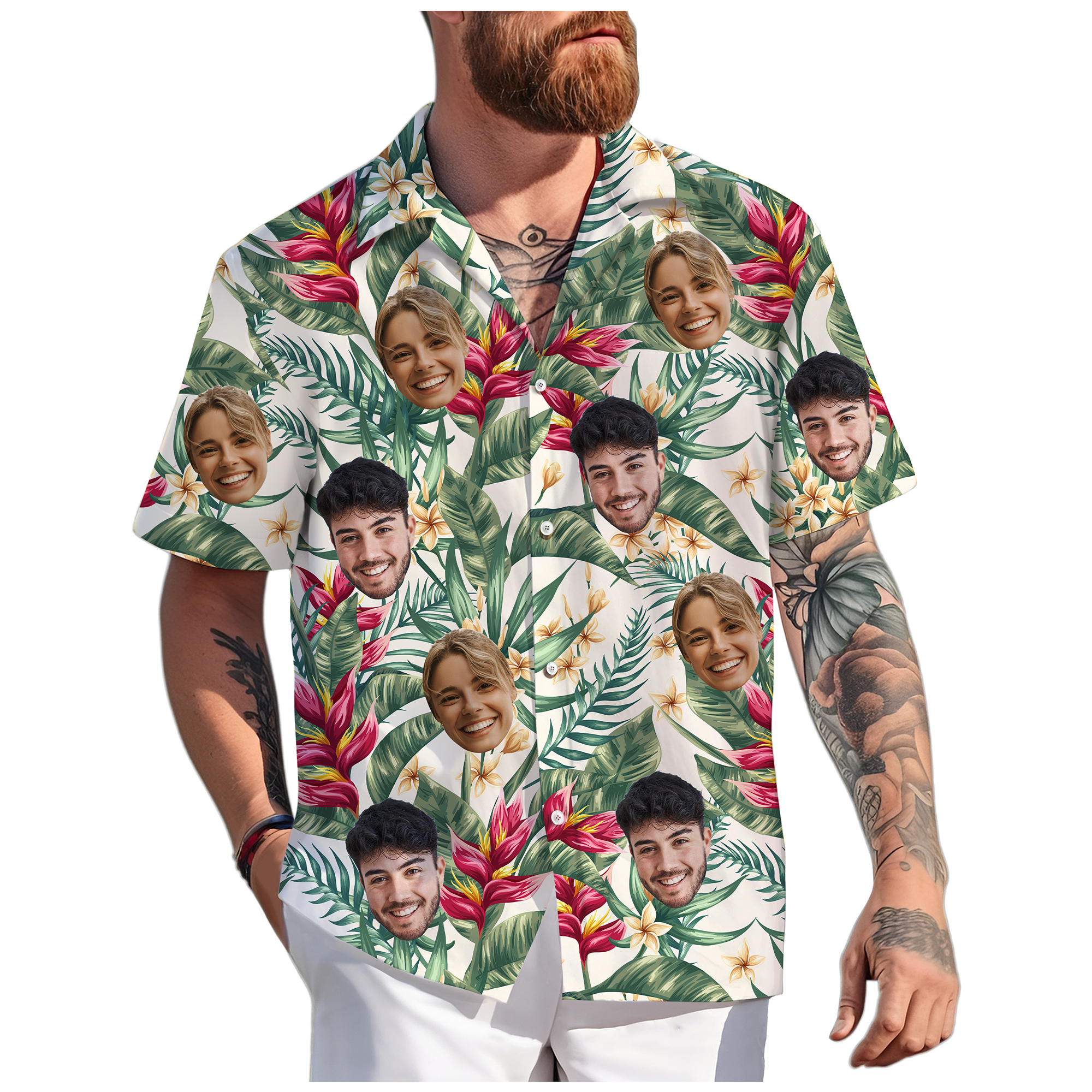 Photo Shirt for Husband or Wife, Great for Travel or Parties
