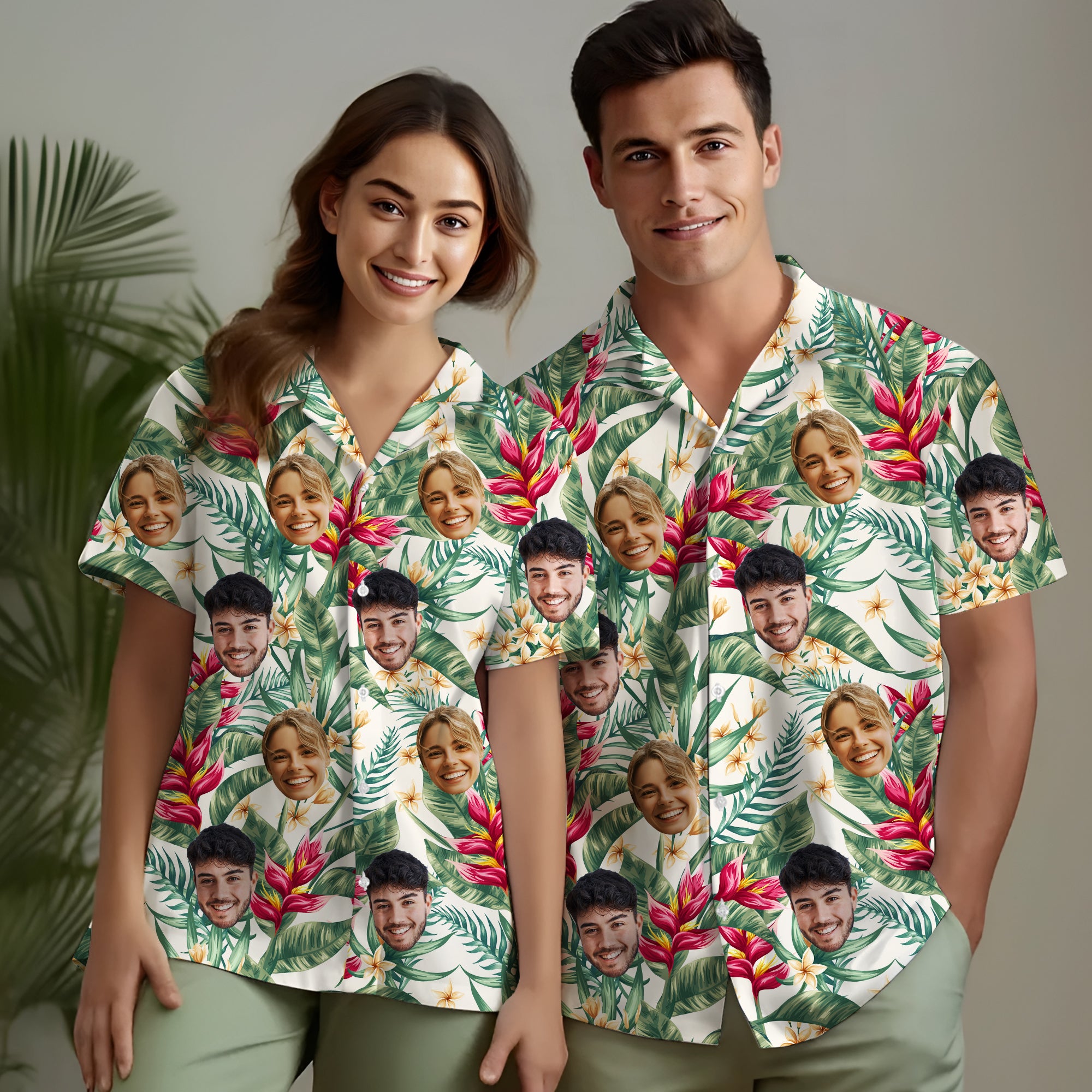 Photo Shirt for Husband or Wife, Great for Travel or Parties