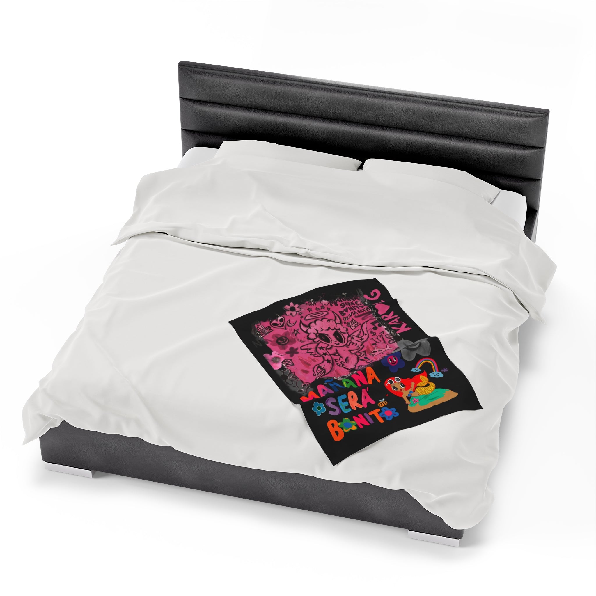 BICHOTA SEASON Velveteen Plush Blanket