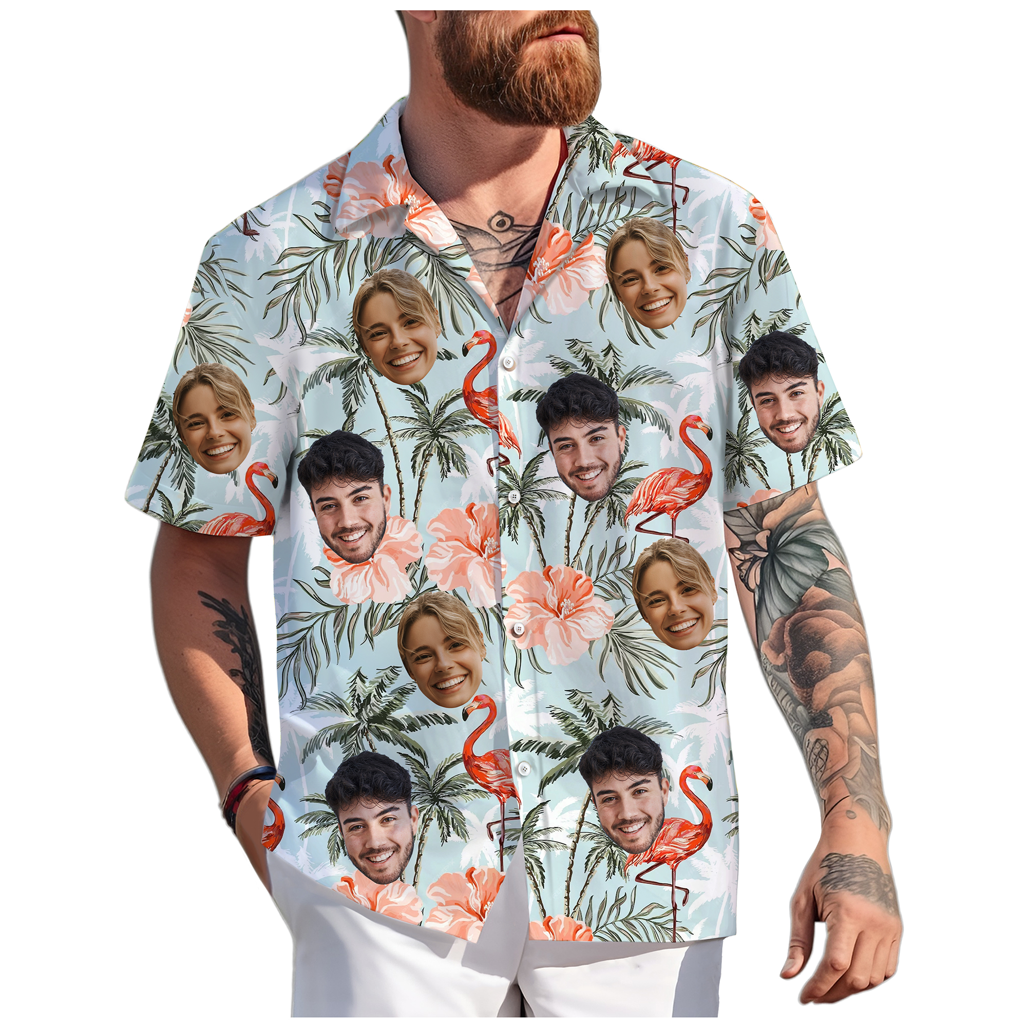 Custom Face Shirt for Mom or Dad, Unique Birthday Gift Idea