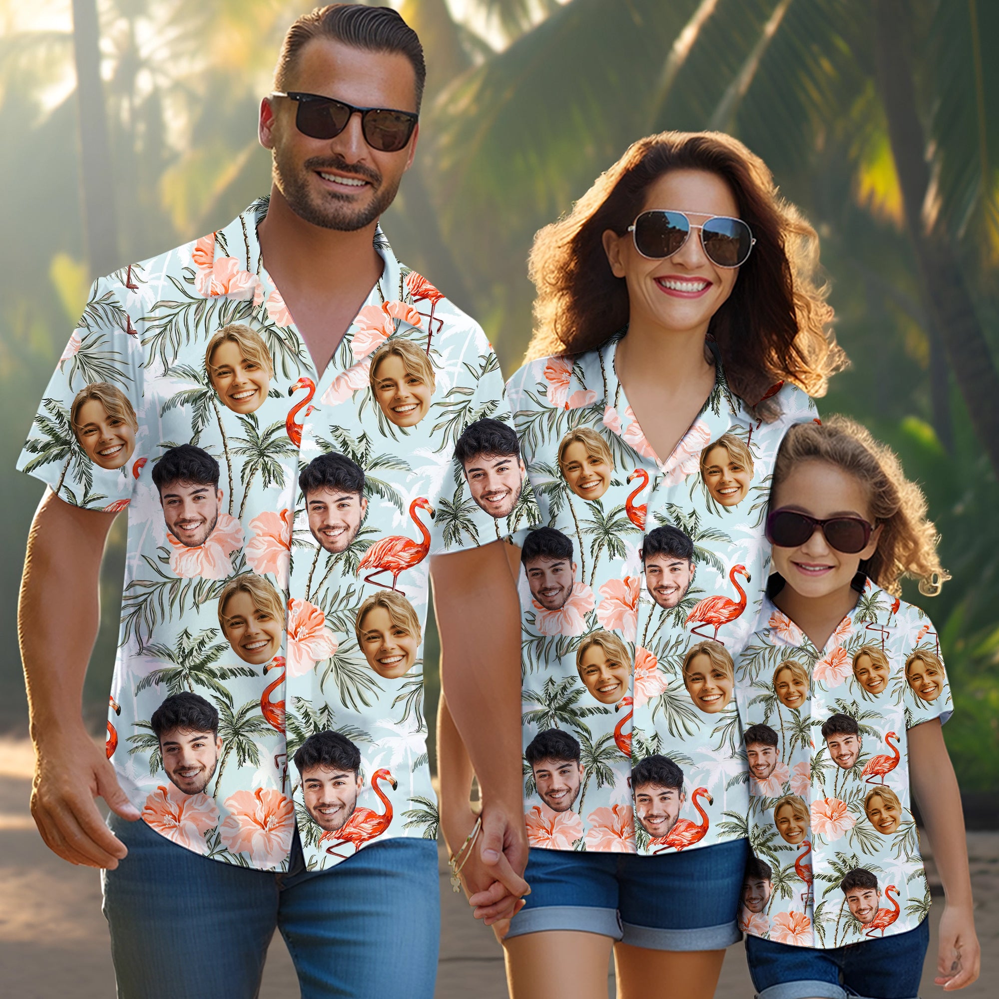 Custom Face Shirt for Mom or Dad, Unique Birthday Gift Idea