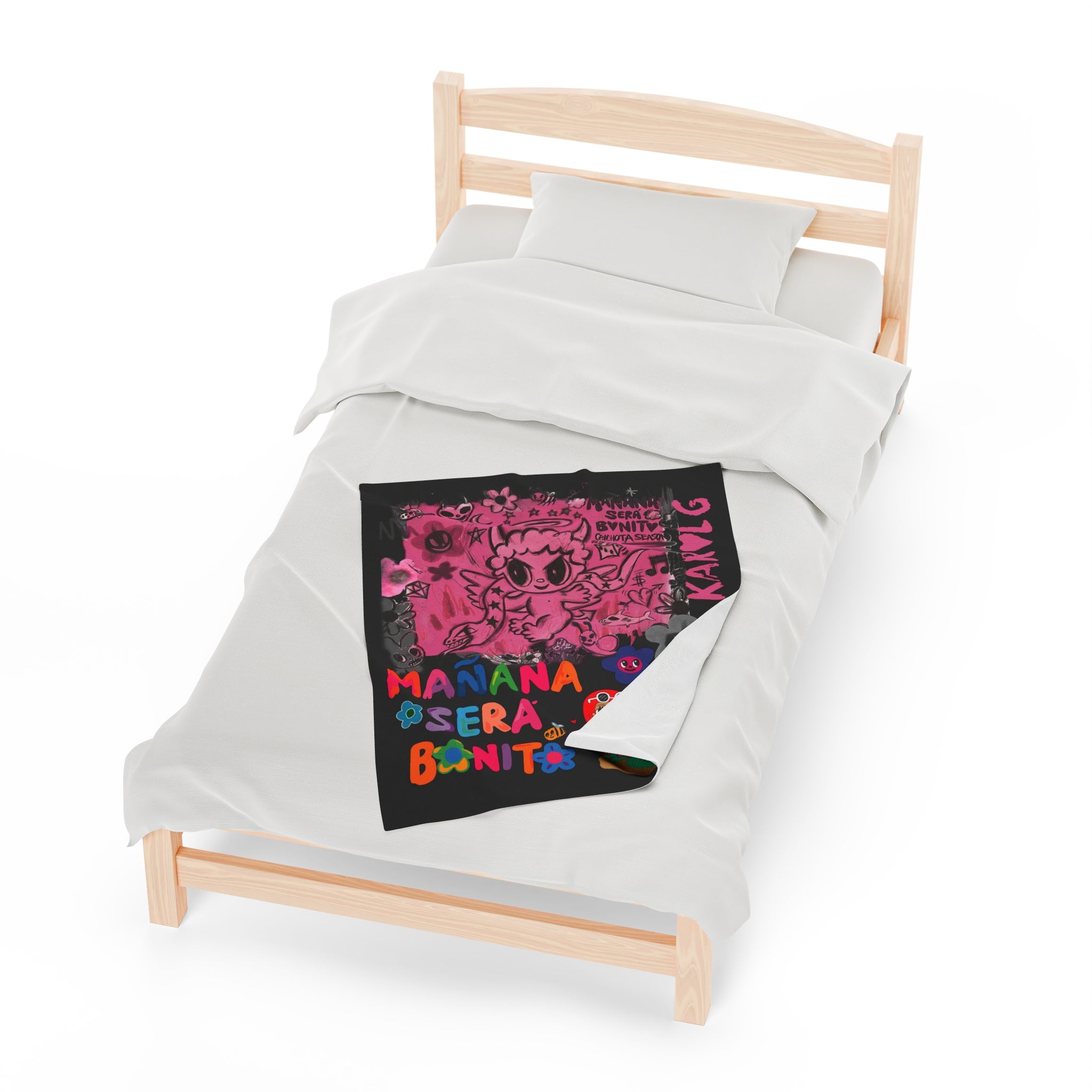 BICHOTA SEASON Velveteen Plush Blanket