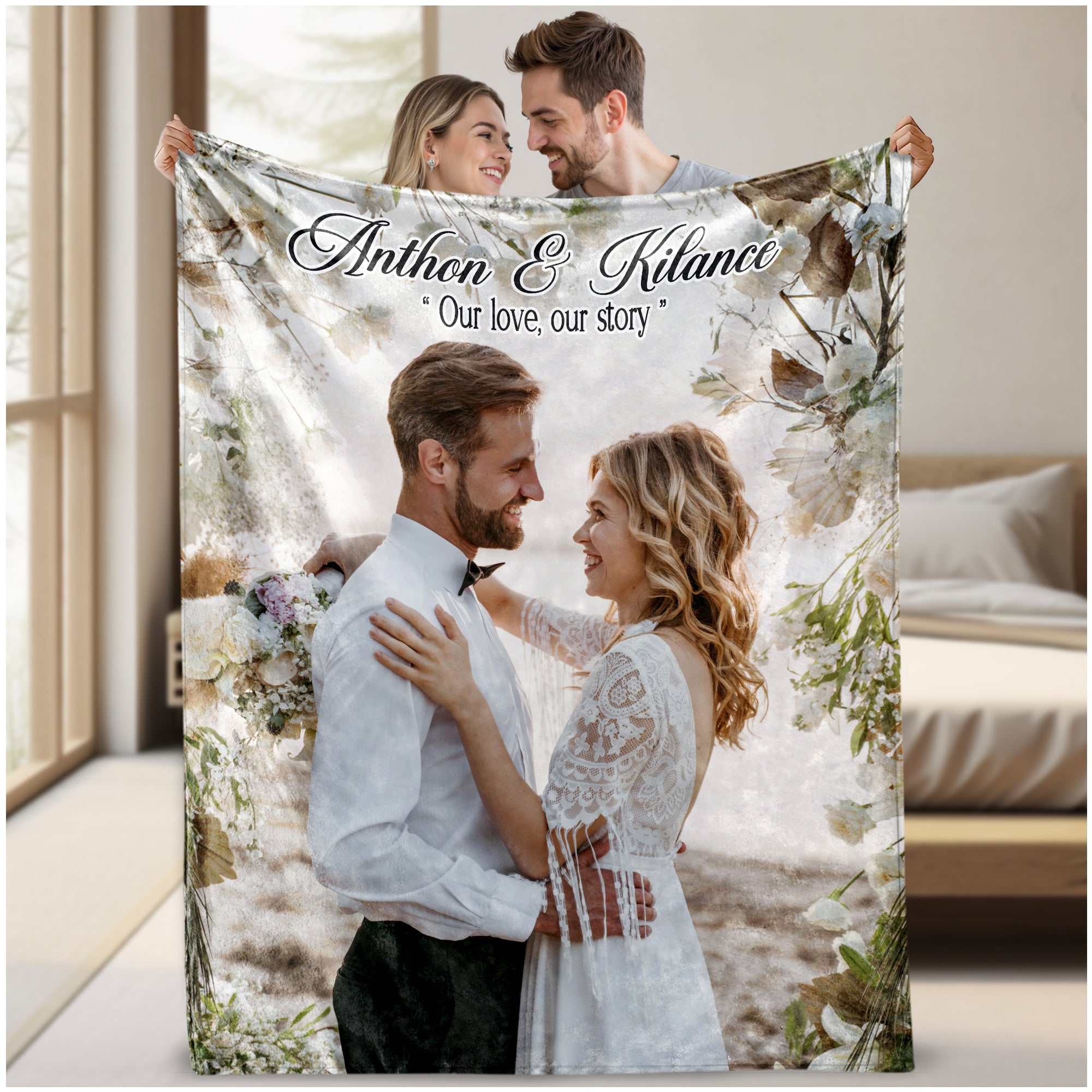 Custom Photo Blanket, Personalized Collage Blanket with Photos, Collage Blankets With Pictures Gift For All Occasions