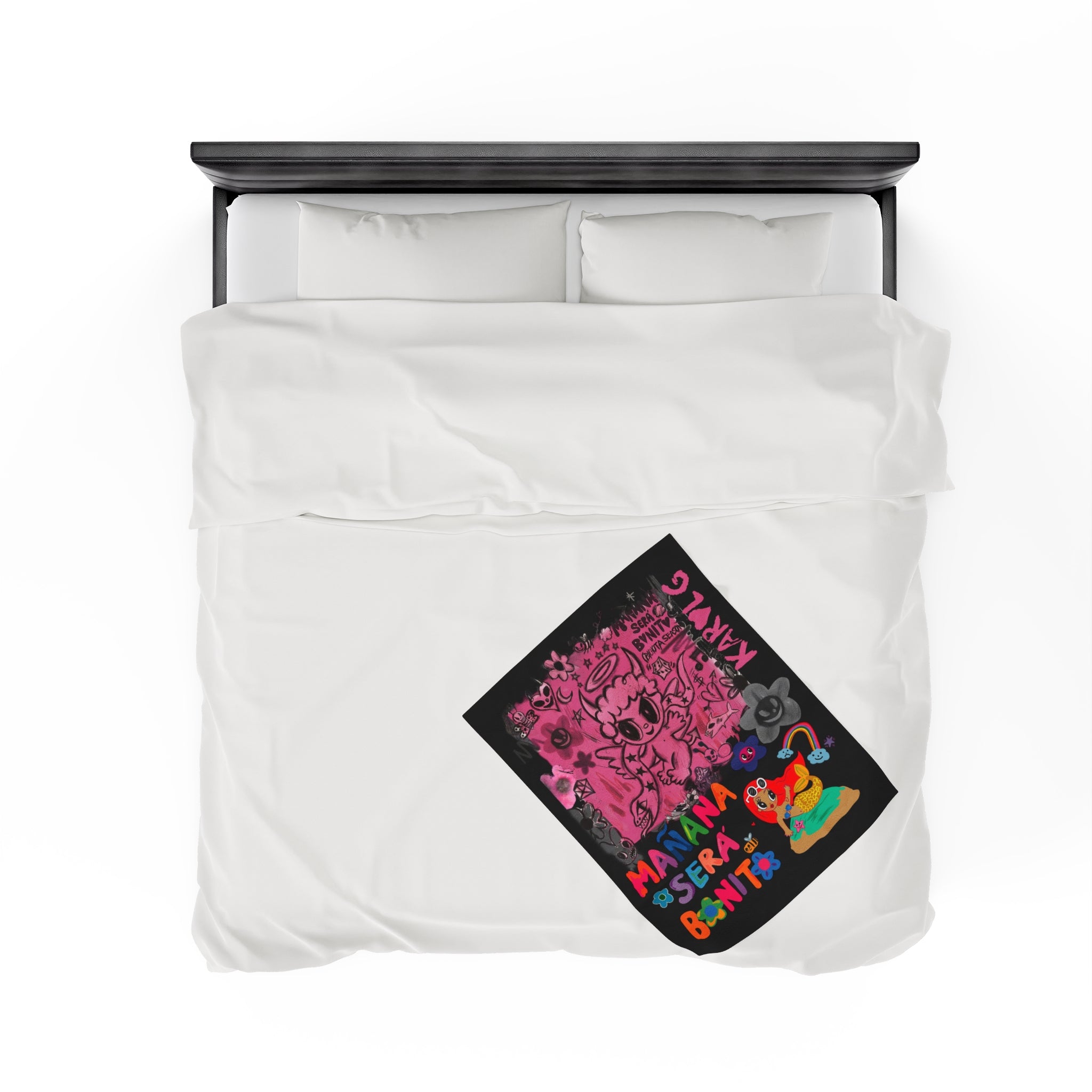 BICHOTA SEASON Velveteen Plush Blanket