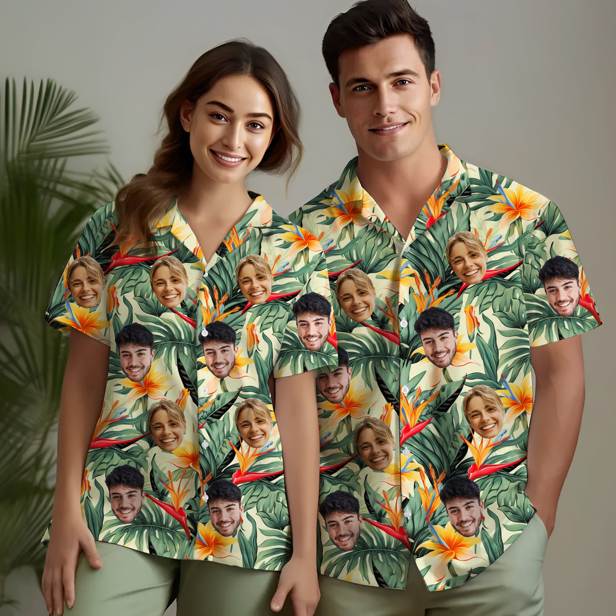 Funny Vacation Shirt with Faces, Perfect Gift for Him or Her