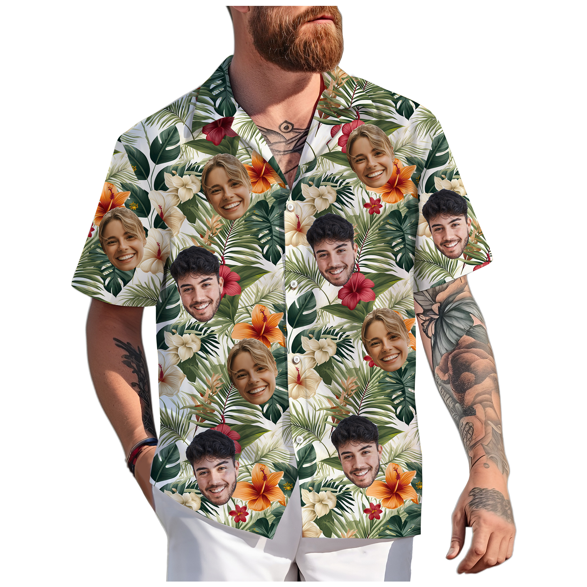 Matching Hawaiian Shirt, Cute Gift for Couples or Anniversary
