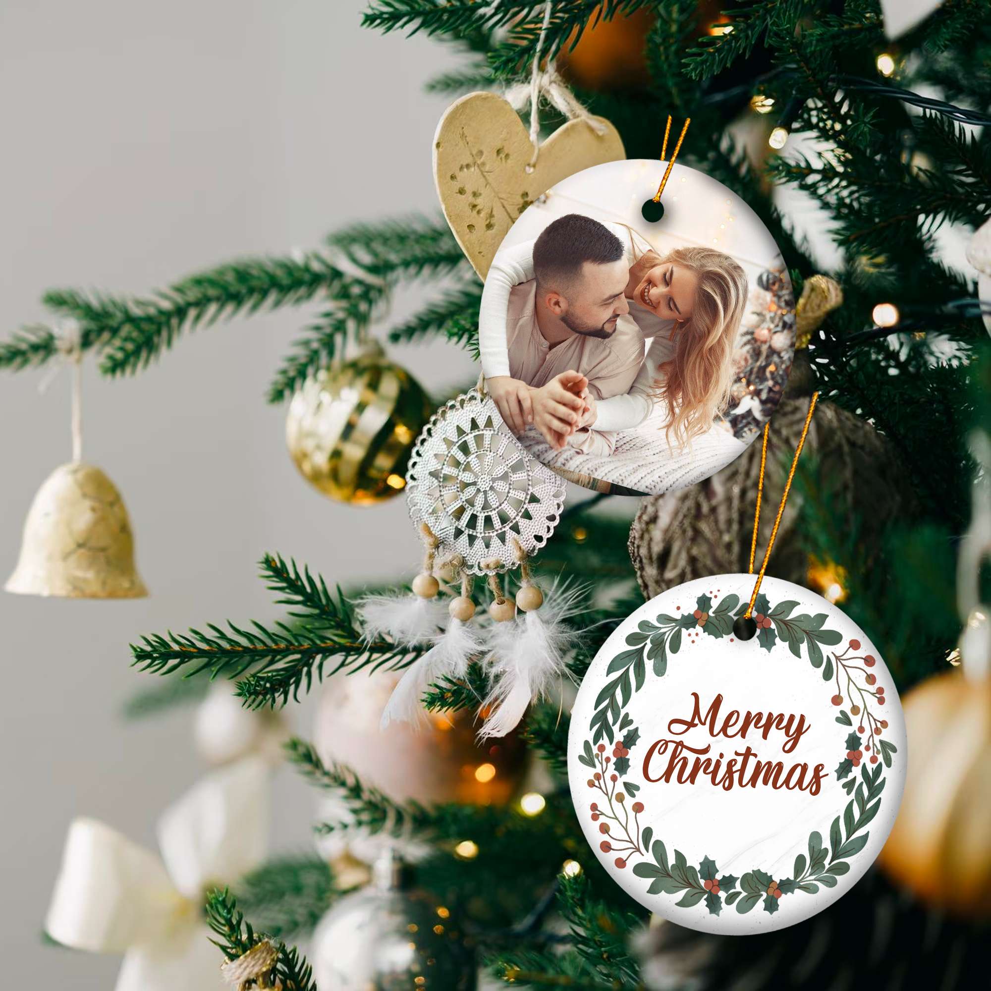 Personalized Our First Christmas Married Ornament 2025, Mr and Mrs Christmas Ornament 2025, 1St Christmas Married Ornament 2025 Gift for Couple, Wedding Gifts, Bridal Shower Gifts