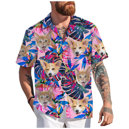 Cat Face Shirt for Women, Unique Personalized Gift for Wife or Sister