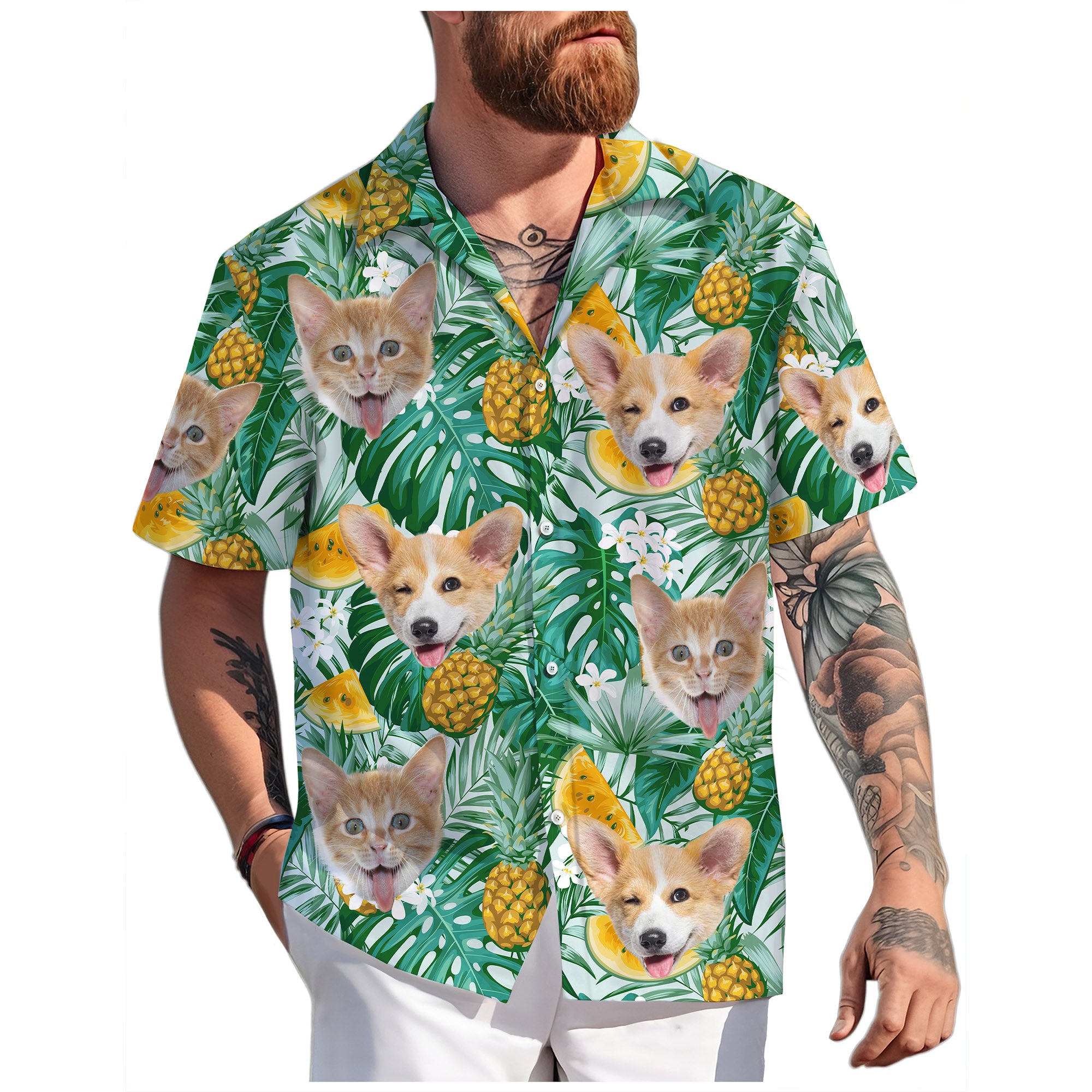 Personalized Pet Shirt for Men Women, Great Gift for Cat or Dog Owners