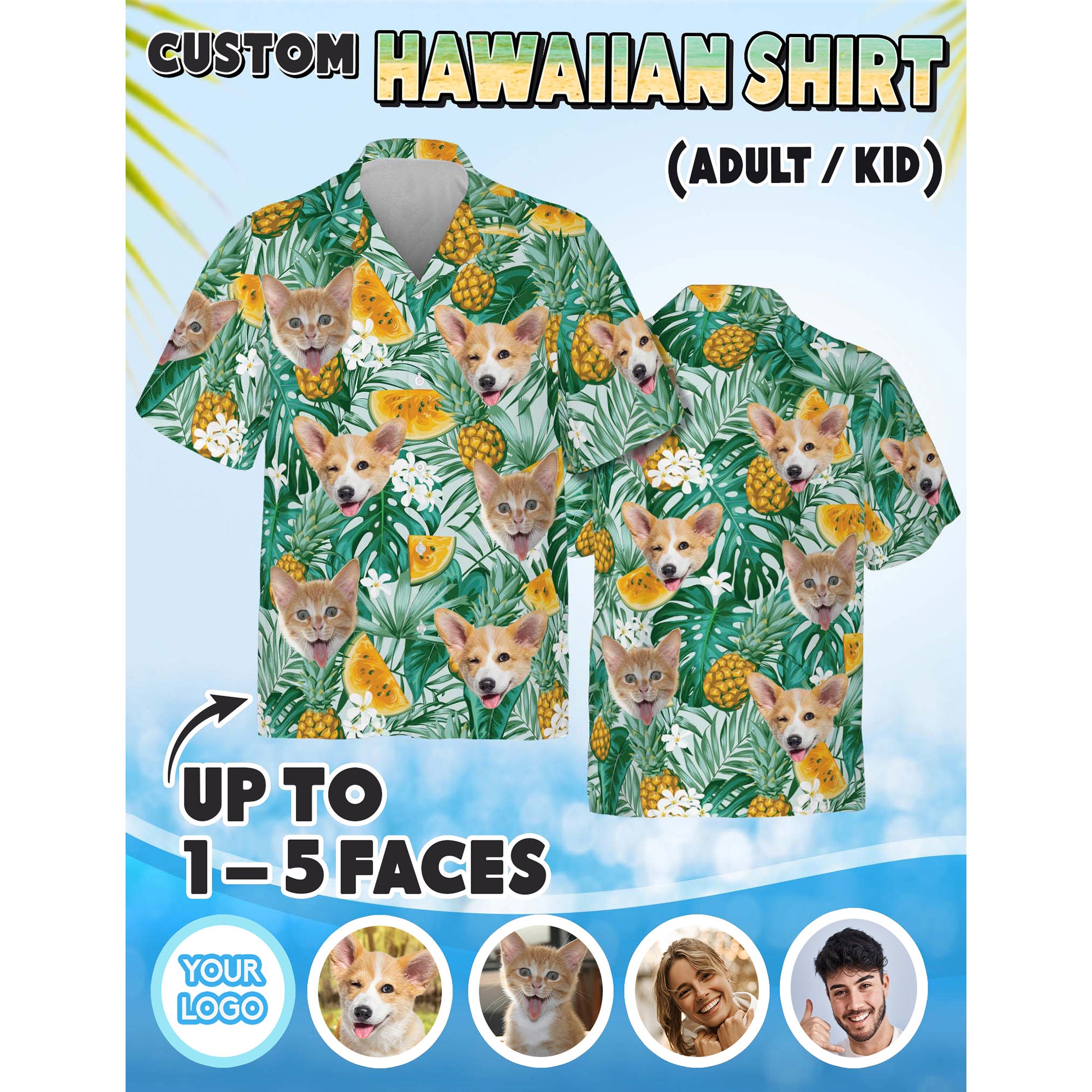 Personalized Pet Shirt for Men Women, Great Gift for Cat or Dog Owners
