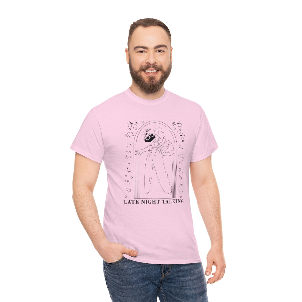 Harry's Late Night Talking - Unisex Heavy Cotton Tee - B0B9RF7LX3