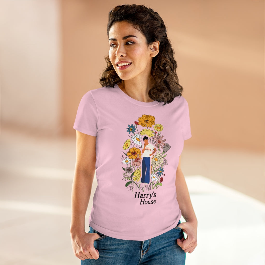 Harry's House Shirt for Fan of Music - Women's Midweight Cotton Tee - B0B8ZHK6KB