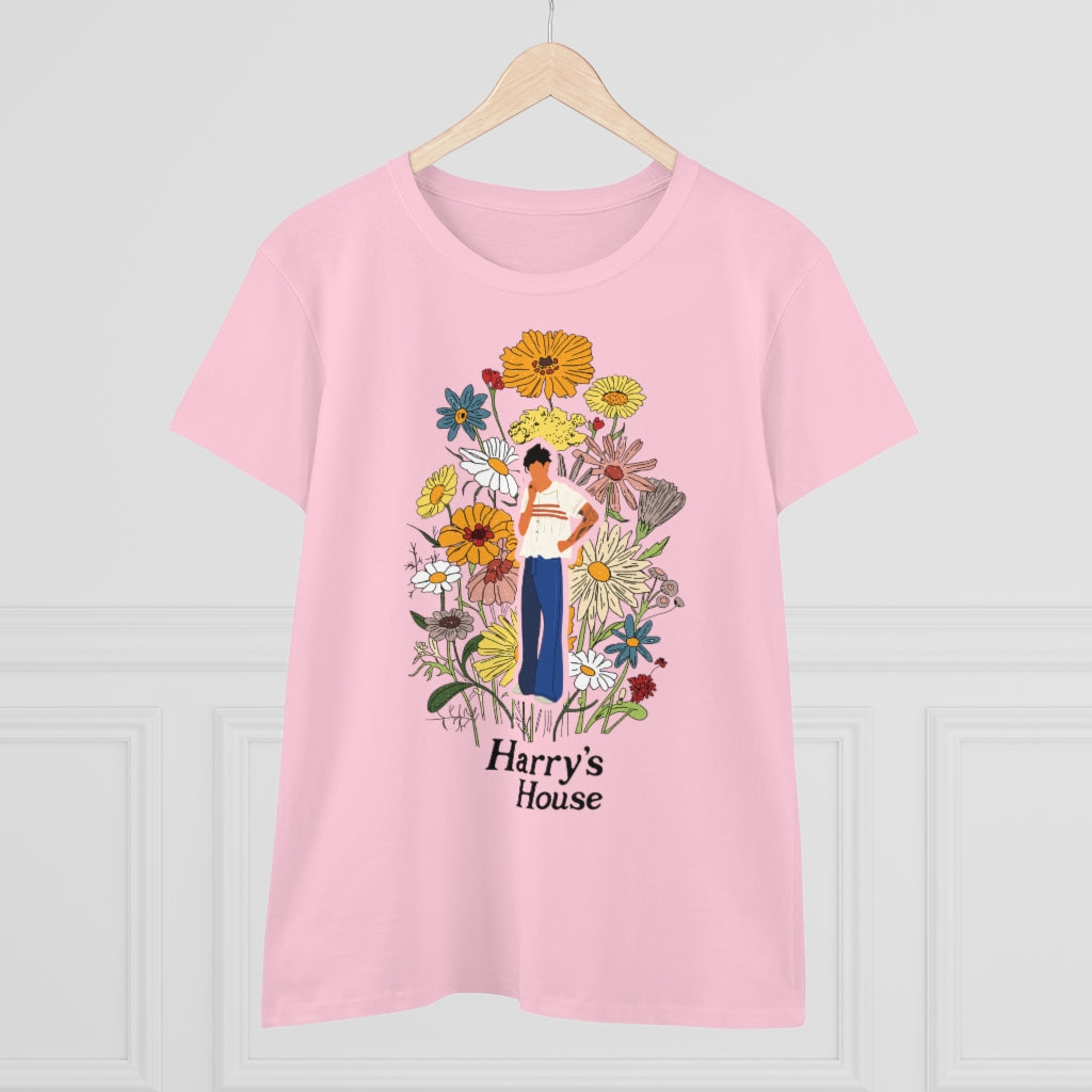 Harry's House Shirt for Fan of Music - Women's Midweight Cotton Tee - B0B8ZHK6KB