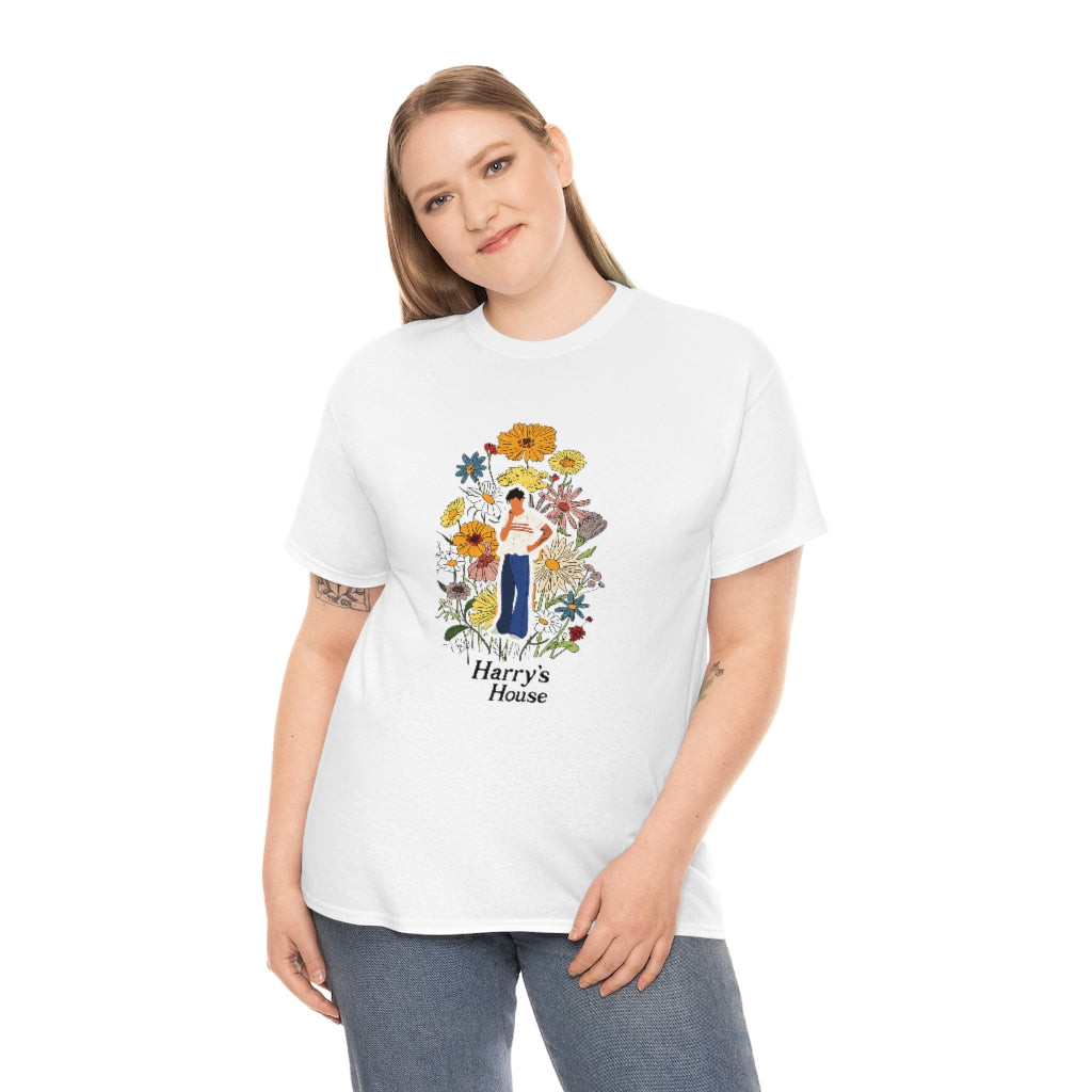 Harry's House Unisex Heavy Cotton Tee Gifts for Fans of Music