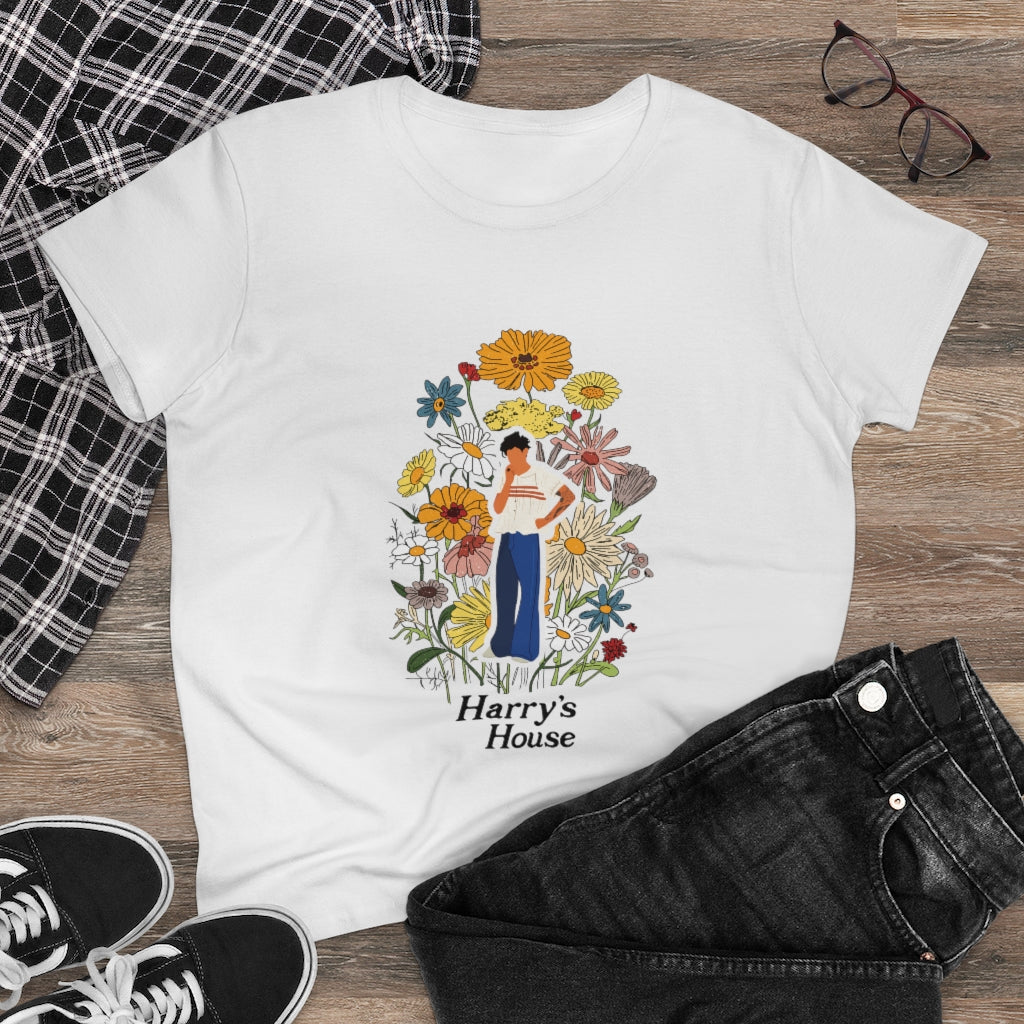 Harry's House - Women's Midweight Cotton Tee For Fan of Music - B0B8ZHK6KB