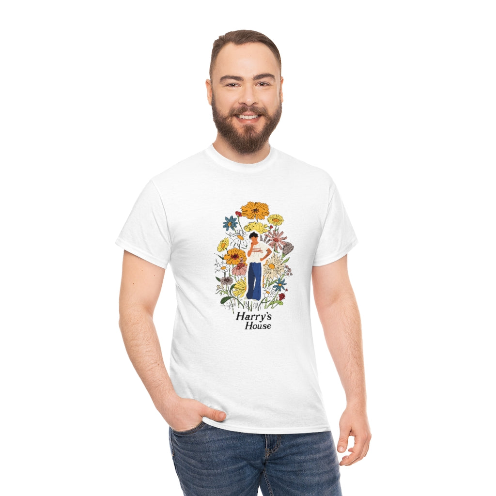 Harry's House Unisex Heavy Cotton Tee Gifts for Fans of Music