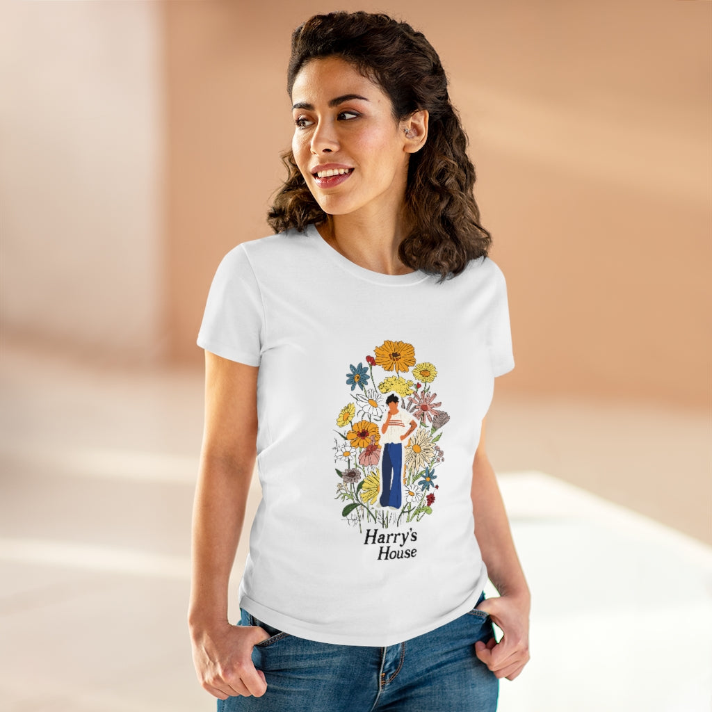Harry's House - Women's Midweight Cotton Tee For Fan of Music - B0B8ZHK6KB