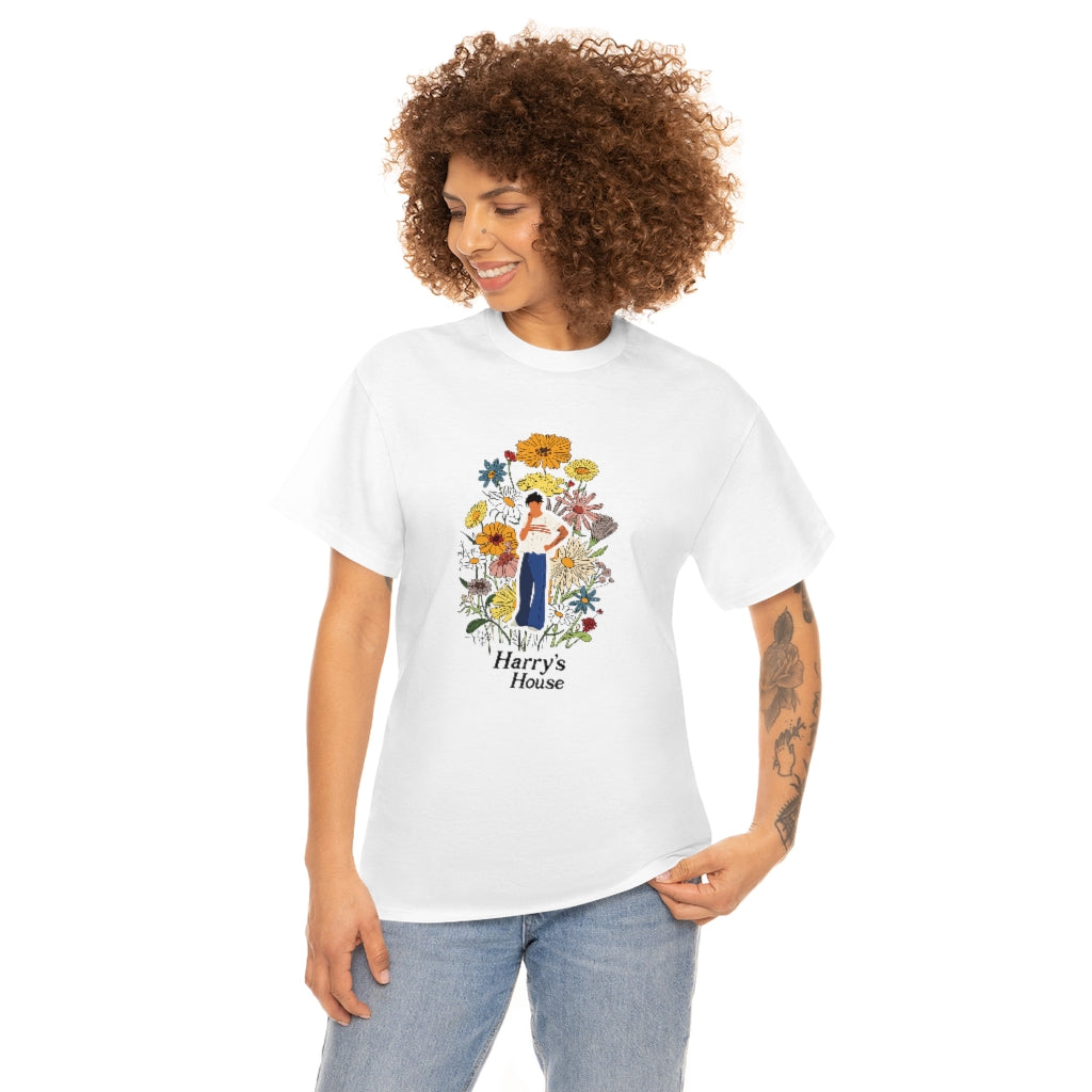 Harry's House Unisex Heavy Cotton Tee Gifts for Fans of Music