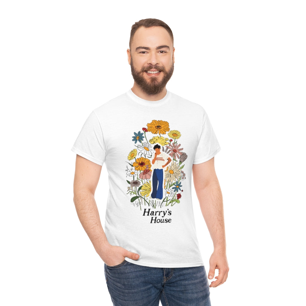 Harry House Update Detail -  Unisex Heavy Cotton Tee - B0B8ZHK6KB
